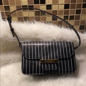 Vintage Dolce & Gabbana Black Striped Bag